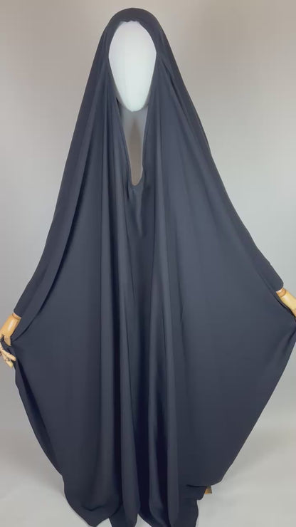 Premium Saudi V Neck Jilbab